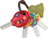 B. toys LucKeys Pretend Play Keys, 4 Textured Toy Keys for Babies & Toddlers with Flashlight Sounds