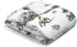 Watercolor Dragons Fairytale Baby Blanket, Dragon Wings Leaves Moon Clouds, Soft Swaddle Blanket for Toddler Newborn