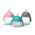 2-Pack, Nanobebe Flexy Bottle Handles, Easy-Grip Ergonomic Handles, Transitional Sippy Cup Handles Teal