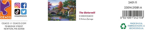 Ceaco - Arturo Zarraga - The Watermill - 500 Piece Jigsaw Puzzle