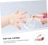 Set Wakauto Nail Care Portable Nail Clippers Tweezer Scissors for Boy Girl Grooming Safe Manicure Kit for Newborns