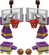 Building Block Education Toy, Basketball Court Baseplates and 2 Basketball Stands for Compatible Brands