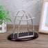 Fdit Classic Balance Balls, 5 Pendulum Balls Demonstrate Physics Laws, Desk Decor for Home and Office