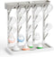Yieach Larger Baby Bottles Drying Rack for 20 Bottles,Space Saving Feeding Drying Rack