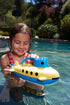 Green Toys Submarine - BPA, Phthalate Free Blue Watercraft - Spinning Rear Propeller - Safe Toys for Toddlers