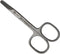 Tenartis Baby Nail Scissors with Curved Blades and Round Safety Tips, Made in Italy (3.5", Stainless)