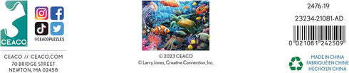 Ceaco - Under The Ocean - 500 Piece Foil Jigsaw Puzzle
