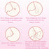 2 Pack Nipple Shields 20mm for Nursing Newborns, Breastfeeding Mothers with Carrying Case for Sore Nipples