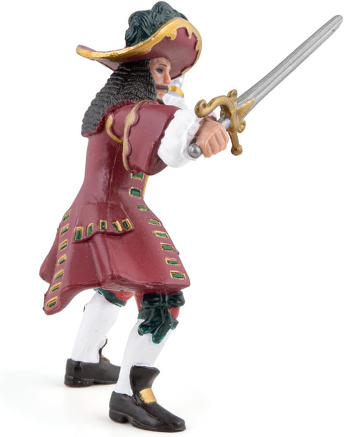 3+ Papo - Realistic Corsair Captain Figure - Ages - Pirates Collection - Creative Play Sea Adventure - Gift Idea Toy
