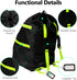 elaia Car Seat Travel Bag for Airplane, Waterproof Wearable with Straps, Large Capacity Padded Car Seat Check Bag