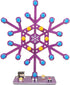 Soldering Practice Kit - Snowflake Shaped LED Project Kit for School and Home Teaching, Ideal Gift