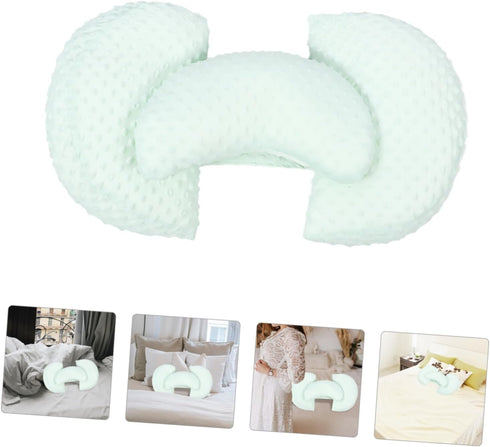 Set Ergonomic Cooling Pregnancy Pillow - Lumbar Support for Expecting Mothers