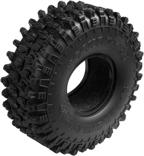 4pcs 120mm 1.9inch Wheel Tires with Foam for RC 1/10 Axial SCX10 D90 TRX-4 Crawler Cars