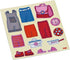 HABA Dress-up Doll Lilli Magnetic Game Box - 54 Magnet Pieces and 4 Backgrounds in a Metal Tin Sturdy