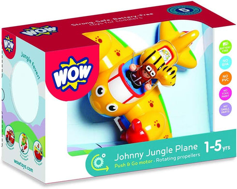 (3 Set) WOW Johnny Jungle Plane Piece Play
