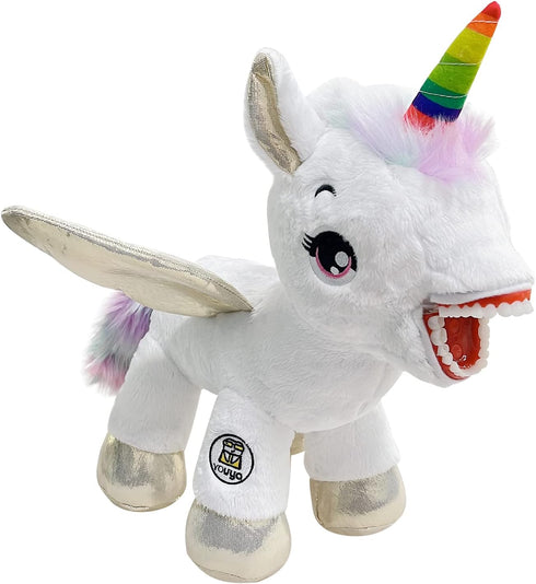 YOUYA DENTAL Tooth Fairy Dental Plush Doll - Unicorn Educational Puppet for Kids