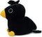 10 Inch Black Crow Plushie Toy, Stuffed Raven Animal, Cute Gift for Boys Girls