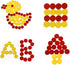 Plastic Two-Color Counter, Red/Yellow 1000 PCS, Counting Manipulatives, Math Counters for Kids, Counting Chips