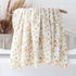 Set 47 47 inches, 70% 30% LifeTree Baby Muslin Swaddle Blankets for Boys & Girls, Newborn Swaddle with Matching