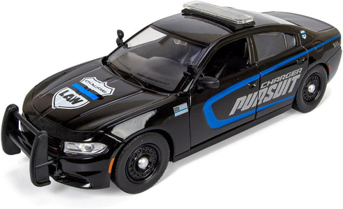 All Star Toys 2023 Charger Enforcer Police Pursuit Car 1/24 Diecast Model for Dodge Police