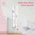 MYRO - Mirrored Height Chart for Children Shatterproof Acrylic Growth Chart for Nursery, Bedroom, School Locker