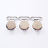 1" Holders/Bib/Dummy (50pcs) Pacifier Suspender Clips, Pacifier Clips with Plastic Teeth Insert to Protect Fabric
