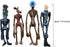 4 PCS Siren Head Toys - Siren Head Action Figure Monster Horror Models (Series-E)