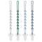 Loviomad Pacifier Clips Baby Boys: One-Piece Baby Pacifier Clip, 100% Food Grade Silicone,