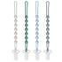 Loviomad Pacifier Clips Baby Boys: One-Piece Baby Pacifier Clip, 100% Food Grade Silicone,