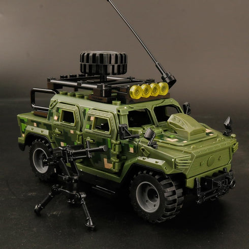 Armored Vehicle Building Block - Military Vehicle Toys for Ages 6-12, Army Brick Model Gifts for Boys