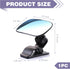 Ferianl 360 Car Interior Rearview Baby Mirror, Rotation Safety Auto Seat Mirror, Kids Car Accessories, Universal