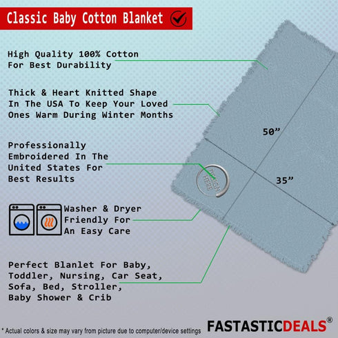 Fastasticdeals Nursery Bedding Baby Blankets for Boys & Girls Cartoon Killer Whale Orca Cotton