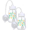 Hands-Free Baby Bottle - Anti-Colic Nursing System 4 oz Baby Bottle with Fast Flow Nipple/Teat