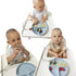 Gelinor 6+ Set Baby Spoons Self Feeding Months Holder Strap Highchair Accessories- Feeding Aid for Keep Spoon and Forks