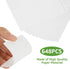 648PCS Blank Playing Cards Deck, Double Sides White Blank Index Flash Cards for DIY Game Cards Gift Cards Writing 2.5"