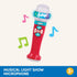 Battat Toy Karaoke Mic, Light-Up & Voicechanging Microphone, Record & Playback, Sing-Along With Bluetooth, 3 Years +