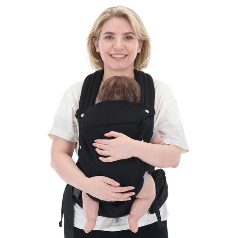 Baby Carrier Newborn to Toddler - Ergonomic Breathable Soft Structured Carrier with