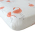 Vlokup Baby Changing Pad Cover Set Muslin, Portable Flamingo Diaper Change Pad Sheet
