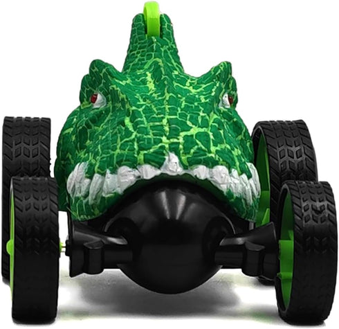 RC Stunt Cars for Kids, Dinosaur Remote Control Car with 360 Degree Rotation, Birthday Gifts for Ages 3-5
