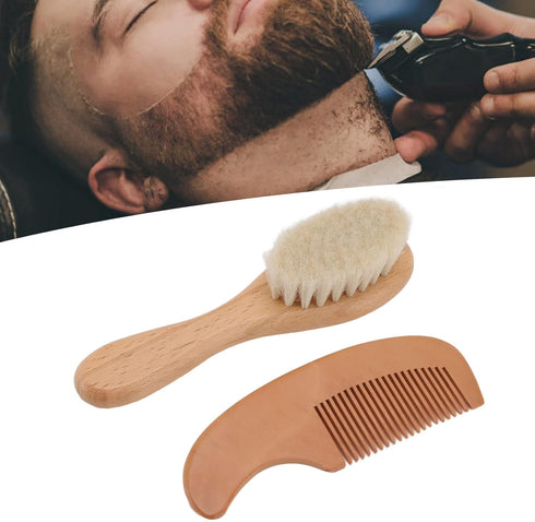 Set Walfront Baby Brush and Comb Multifunction Newborn Hairbrush for Men Hair Baby Bath