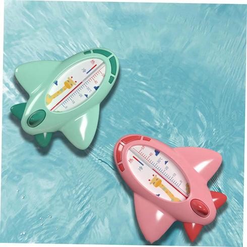 HAKIDZEL Bath Water Thermometer Green Cartoon Tub Temperature Monitor Quick Accurate Measurement PP Material Safe Bath