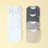 Set 0-12 Waterproof Baby Bibs for Boys & Girls Soft and Absorbent Bandana Drool Bibs for Infant Newborn Months