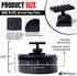 360 Sets Setup Infinity Motorized Turntable Display Stand Rotating Display for LEGO Smooth Spinning Base to Showcase
