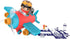 Educational Insights Design & Drill Bolt Buddies Plane Take Apart Toy with Electric Drill - STEM Gift for Ages 3+