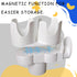 DMERHAC S2 Breast Pump Bottle & Hose Holder for Spectra New (Section)- Dual Bottle Organizer with Hose Wrap Arm