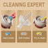 3 1 Set A3 in Multifunctional Cup Lid Cleaner - Crevice Cleaning Brush for Tight Spaces, Baby Bottles & More - Portable