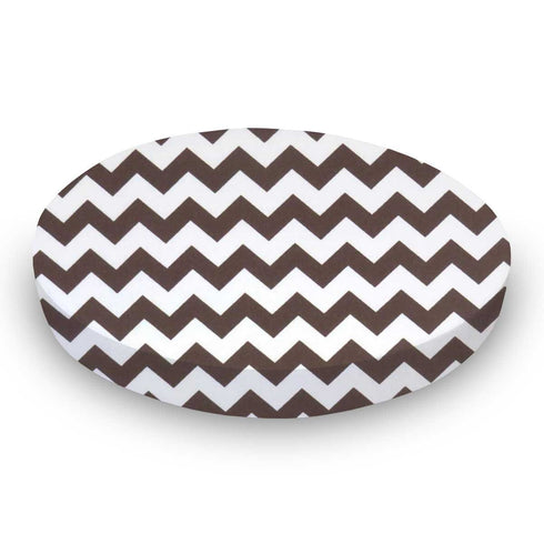 SHEETWORLD.COM SheetWorld Fitted 100% Cotton Percale Oval Crib Sheet, Fits Stokke Sleepi 26