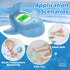 Miedecdel 3 Swimming Baby Bath Thermometer, Infant Digital Water Thermometer Safety with Color Backlit and Temperature