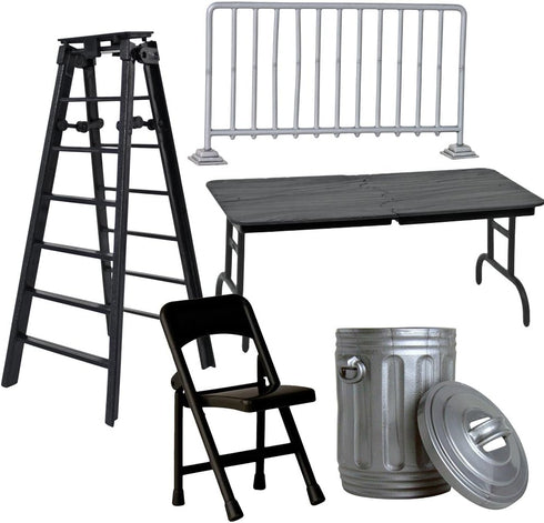 Set of 5 Wrestling Props Accessories for Wrestling Action Figures