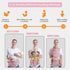 3-36 Baby Hip Seat Carrier - Ergonomic Infant Waist Stool with Hip Seat - Kangaroo Bag Front and Back Holder Months